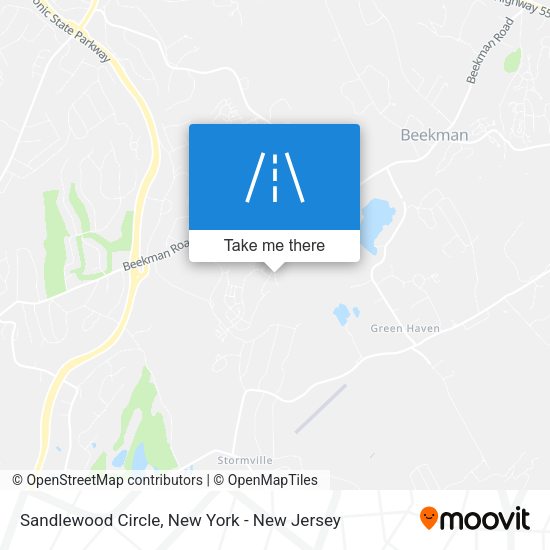 Mapa de Sandlewood Circle