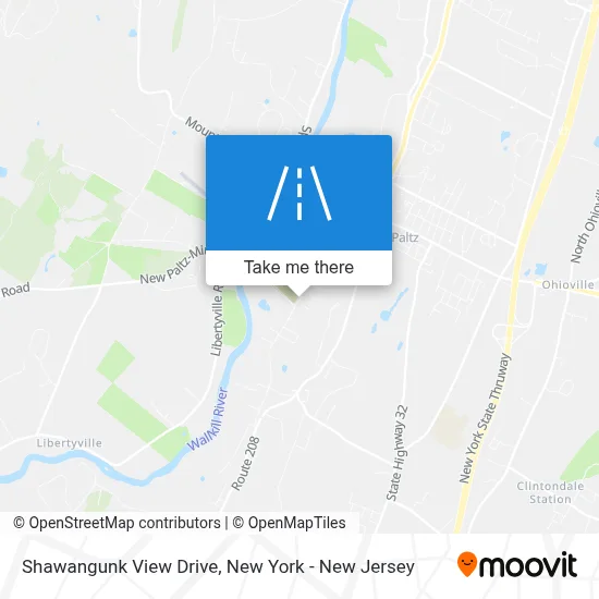 Shawangunk View Drive map