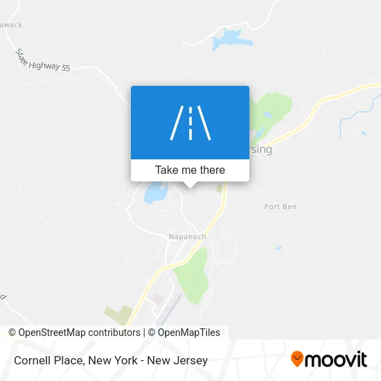 Cornell Place map