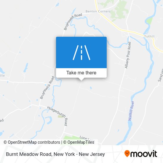 Mapa de Burnt Meadow Road