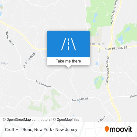 Mapa de Croft Hill Road
