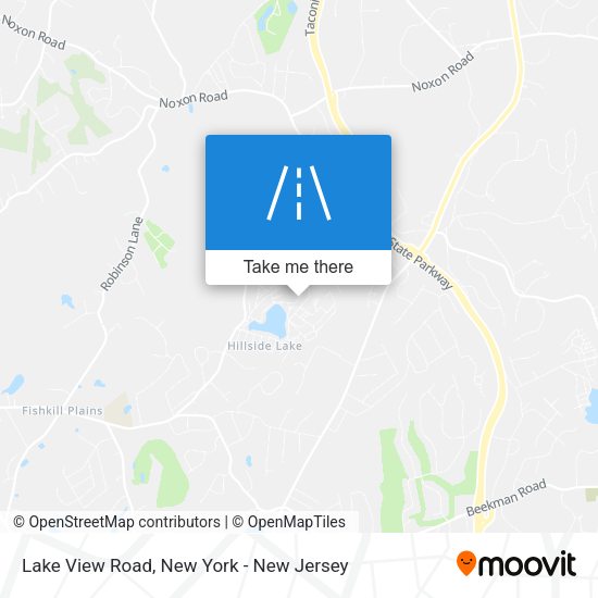 Mapa de Lake View Road