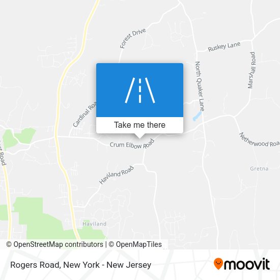 Rogers Road map