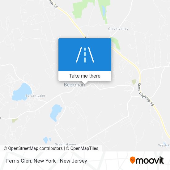 Mapa de Ferris Glen