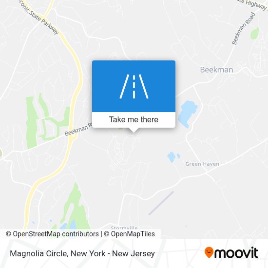 Mapa de Magnolia Circle