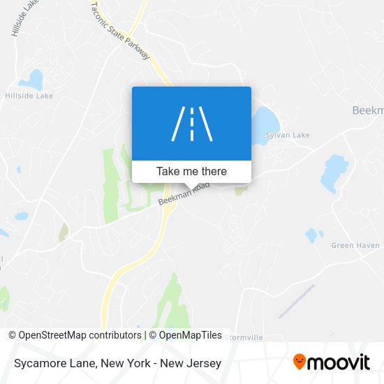 Mapa de Sycamore Lane