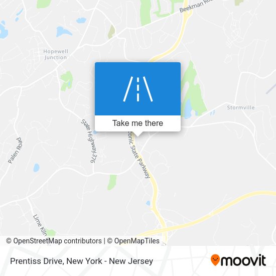 Mapa de Prentiss Drive