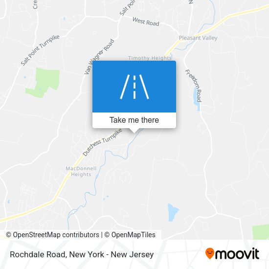 Mapa de Rochdale Road