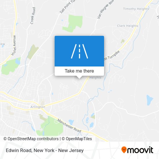 Mapa de Edwin Road