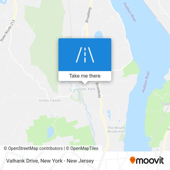 Mapa de Valhank Drive