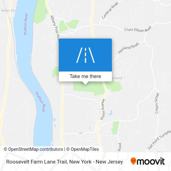 Roosevelt Farm Lane Trail map