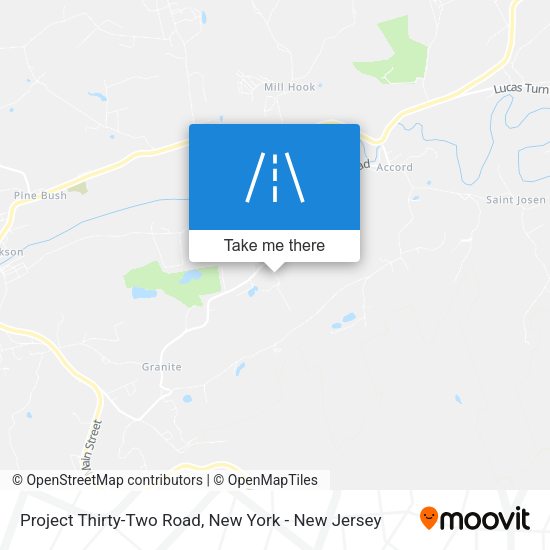 Mapa de Project Thirty-Two Road