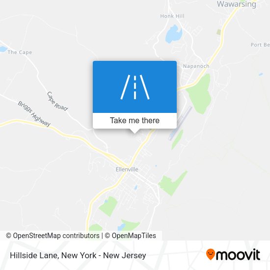Mapa de Hillside Lane