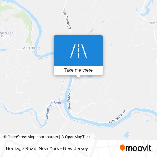 Mapa de Heritage Road