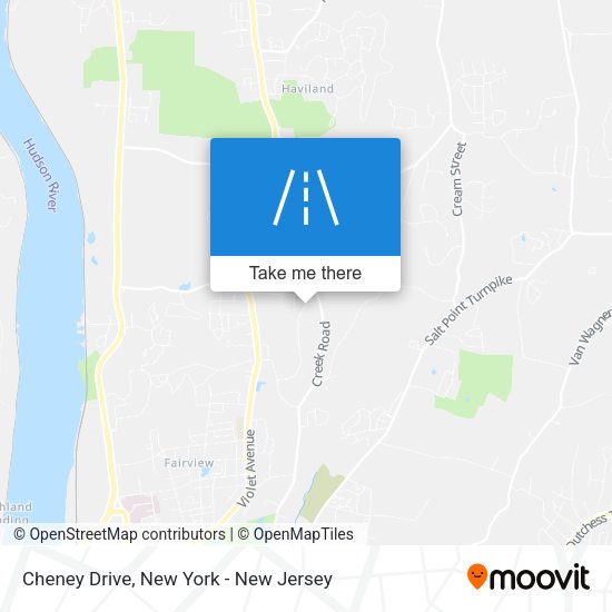 Cheney Drive map