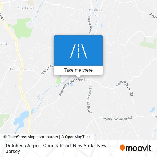 Dutchess Airport County Road map