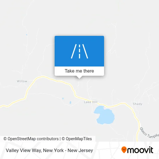 Valley View Way map