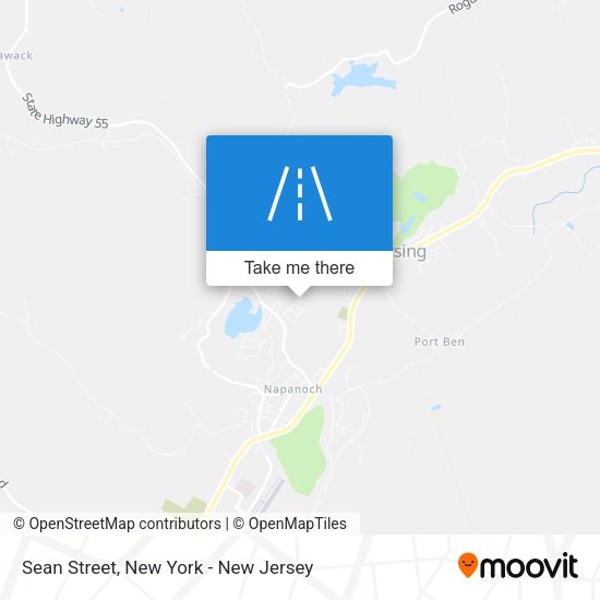 Mapa de Sean Street