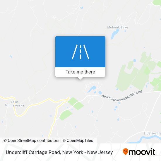 Mapa de Undercliff Carriage Road