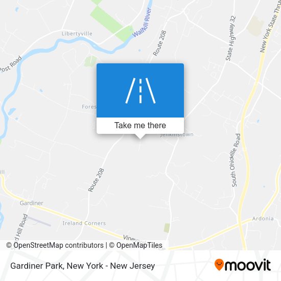 Mapa de Gardiner Park