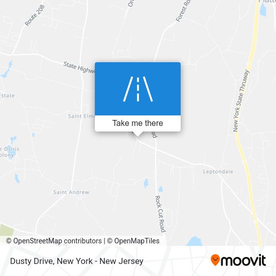 Mapa de Dusty Drive