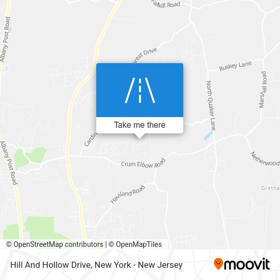 Mapa de Hill And Hollow Drive