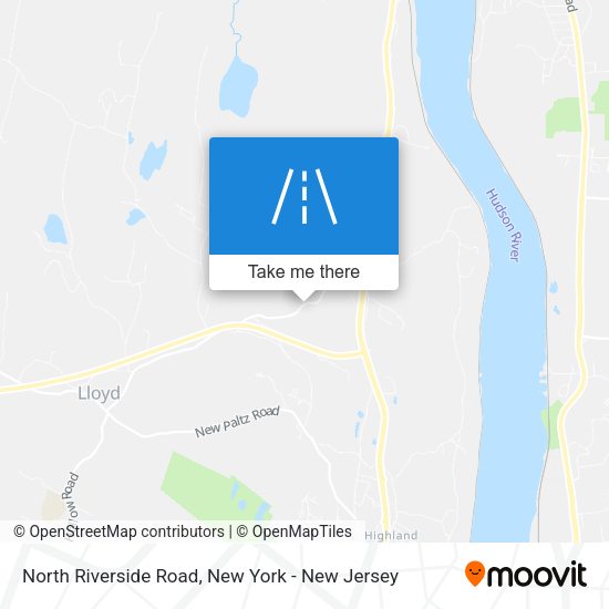 Mapa de North Riverside Road