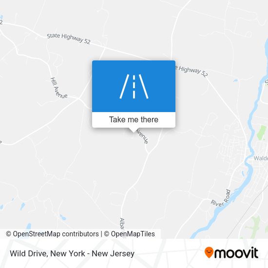 Mapa de Wild Drive