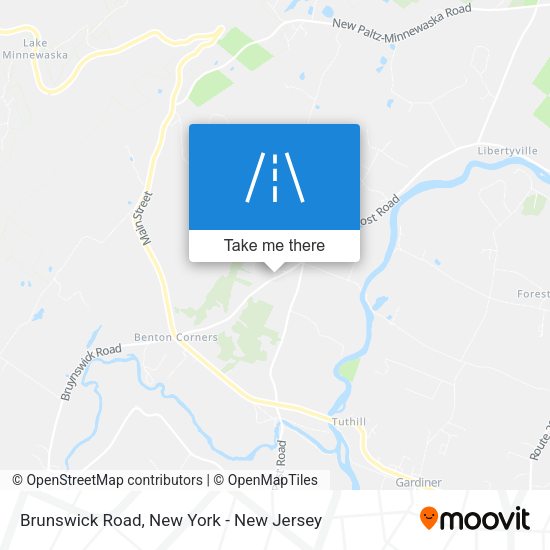 Mapa de Brunswick Road