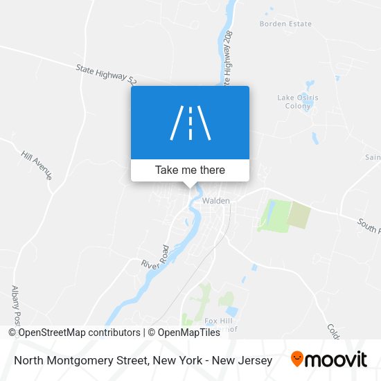 North Montgomery Street map