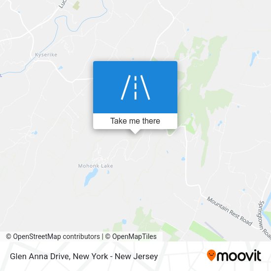 Glen Anna Drive map