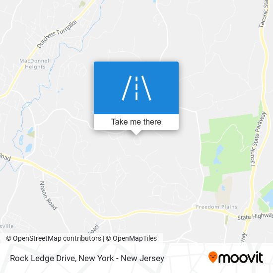 Rock Ledge Drive map