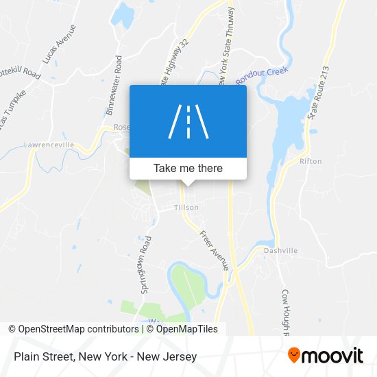 Mapa de Plain Street