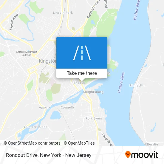 Rondout Drive map