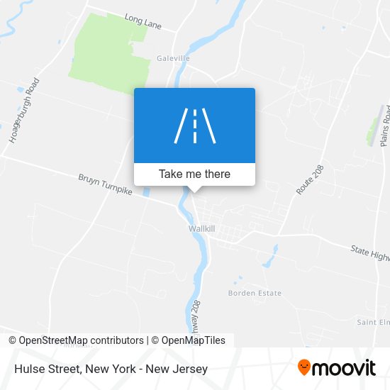 Mapa de Hulse Street