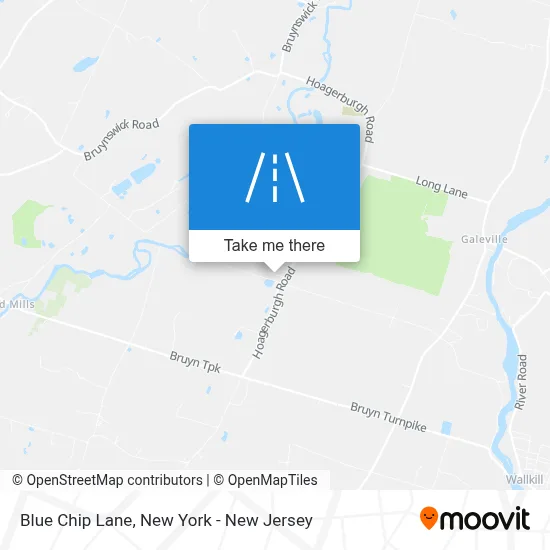 Blue Chip Lane map