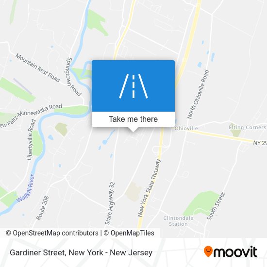 Mapa de Gardiner Street