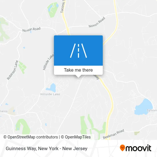 Guinness Way map