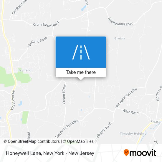 Mapa de Honeywell Lane