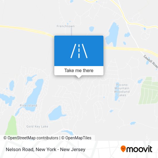 Mapa de Nelson Road