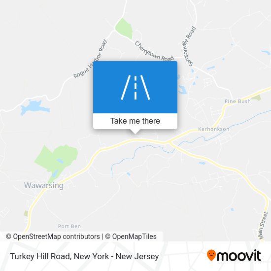 Mapa de Turkey Hill Road