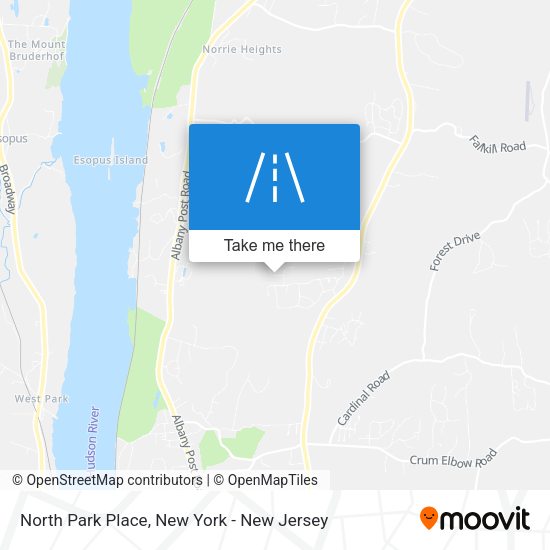 Mapa de North Park Place