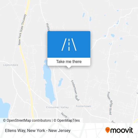 Ellens Way map