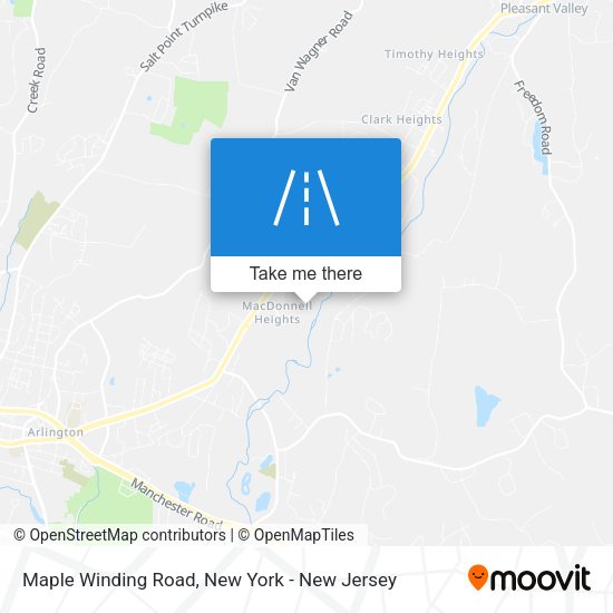 Mapa de Maple Winding Road