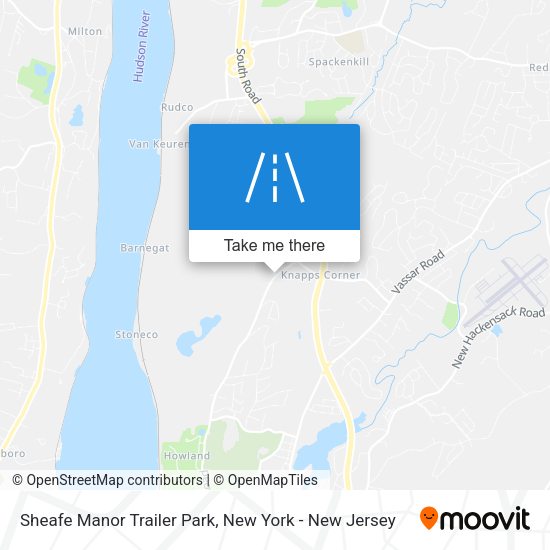 Sheafe Manor Trailer Park map