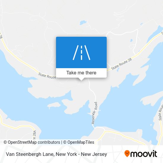 Mapa de Van Steenbergh Lane