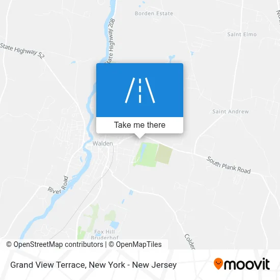 Grand View Terrace map