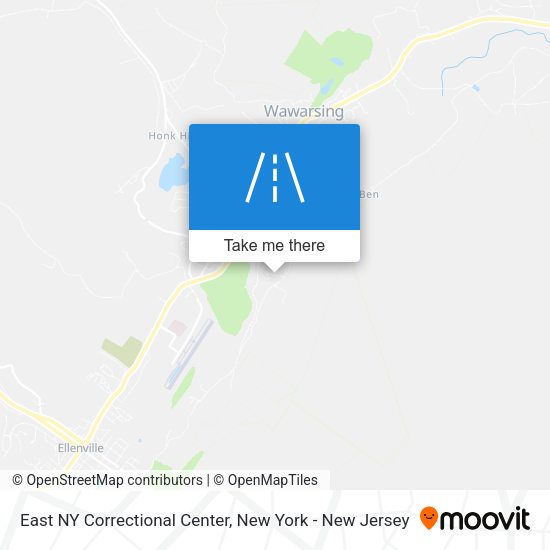 Mapa de East NY Correctional Center