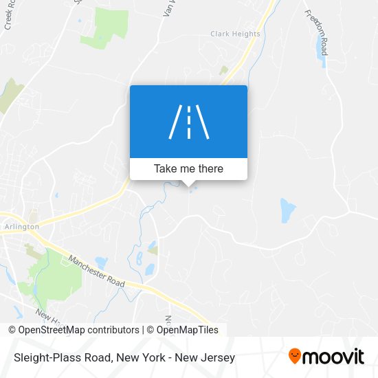 Mapa de Sleight-Plass Road