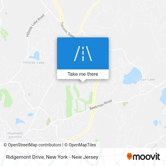 Mapa de Ridgemont Drive